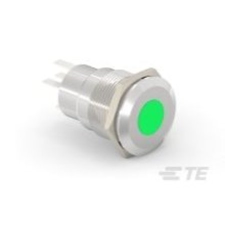 ALCOSWITCH AV19 SPL 5A SPOT LED GREEN 24V AV1911D624Q04